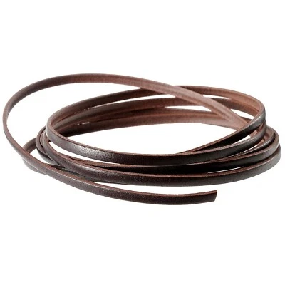 Encaje de becerro marrón 1/8 x 8 yardas RCL01808-02 de Silver Creek cuero real Foto 1 de 3