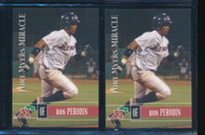 Lot (2) 2005 Grandstand #5 Ron Perodin Fort Myers Miracle (FS50) SWSW6