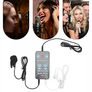Scheda audio live cambia voce mini scheda audio cambia voce per telefono computer - Foto 1 di 17