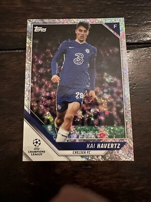 2021-22 Topps UCL Collection Sparkle Foil Kai Havertz #186 - Image 1 of 2