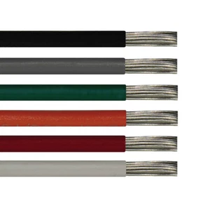 6KL-1001FV 10 AWG 105 Strands Tinned Copper Switchboard Wire VW-1 600V - Picture 1 of 7