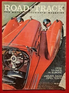 ROAD & TRACK MAGAZINE, Sept,1958; 1934 2.3 Alfa Romeo, Please See/Enjoy All Pics - Picture 1 of 8