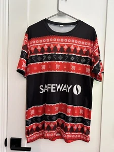 Safeway Employee Christmas T Shirt Size XL - Picture 1 of 2
