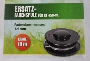 Ersatzfadenspule für Mr. Gardener 1,4mm/10m Rasentrimmer-Zubehör RT 450-VA - Bild 1 von 1