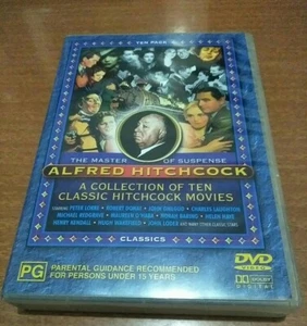 Alfred Hitchcock - A Collection Of Ten Classic Movies - 4 Disc Set - PAL Regions - Picture 1 of 2