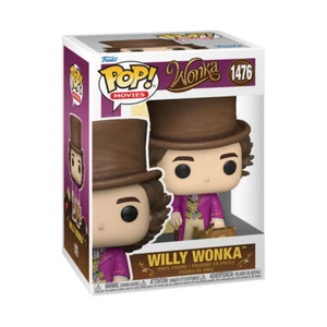 Wonka (2023) - Willy Wonka Pop! Figura Vinilo #1476 - Imagen 1 de 3