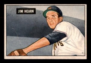 1951 Bowman Baseball #61 Jim Hearn VG *f1