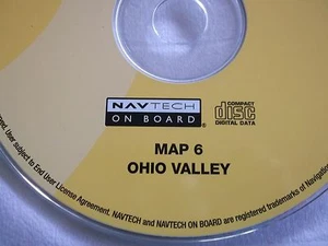 Navigation CD Map 6 OEM 2002 NAV Ford OHIO VALLEY Expedition NAVTECH Navigator - Bild 1 von 2