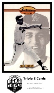 1993 Ted Williams #18 Jim Fregosi California Angels ~A5V