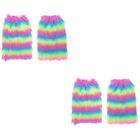  2 Pairs Leg Sets Outfit for Girls Carnival Decor Supply Sock