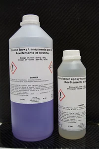 Resina EPOXY transparente anti UV KIT 1 kg - Bild 1 von 1