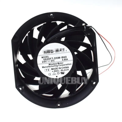 For NMB 5920FT-D5W-B60 24V 4.80A 172X150X51MM for Yaskawa Inverter Fan Cooler - Image 1 of 4