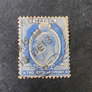 Malta 1903 KEVII   2. 1/2d   used  G2