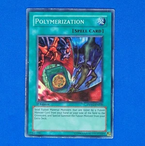 Polymerization Card DPYG-EN020 Super Rare 1st Edition Duelist Pack Yugioh - Picture 1 of 2