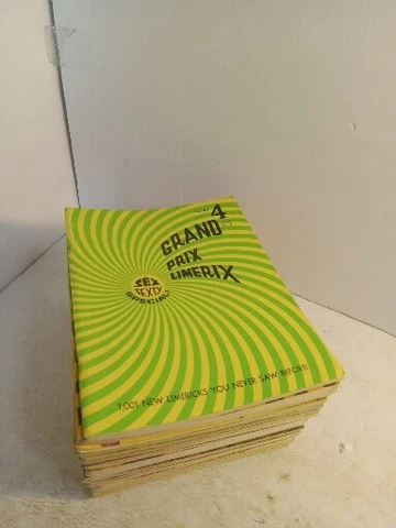 Rare Vintage Lot of 35! SEX TO SEXTY Comic Books PIERRE DAVIS Adult Humor Risque Cover