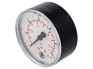 216-KD Manometer 0-6bar 63mm Temp: -20-60°C Mat.Geh: Kunststoff PNEUMAT - Bild 1 von 1