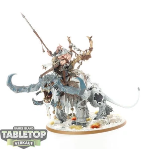 Orruk Warclans - Stonehorn Beastriders - bemalt - Bild 1 von 1