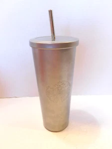 Starbucks 24 OZ Stainless Steel Classic Tumbler With Lid and Straw - Picture 1 of 6