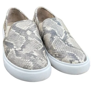 Steve Madden Safary/Safa0151 Snakeskin Print Slip On Loafer Size: 7.5 - Picture 1 of 9