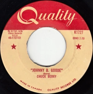 Chuck Berry: Johnny B. Goode/Around and Around -Quality K1727 1958 rock 'n' roll - Picture 1 of 6