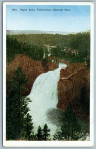 4503. Upper Falls, Yellowstone Nat'l Park - Postally Unused, HHT Co. - Picture 1 of 2