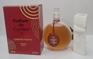 Panthère De Cartier Parfum De Toilette 100ml Recharge, Vintage, Very Rare. - Bild 1 von 6