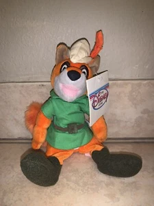 Disney Store Robin Hood 8" Mini Bean Bag Plush Pre-Owned With Tags - Picture 1 of 1