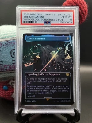 The Masamune (Borderless Foil) - #353 - Final Fantasy - PSA 10 - Image 1 of 3
