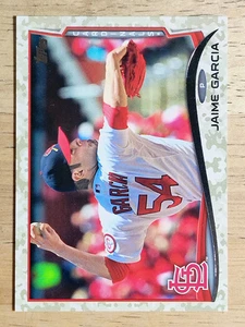 Topps Camo #164 2014 Jaime Garcia - Imagen 1 de 2