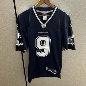 Reebok Tony Romo Trikot Herren klein lang Dallas Cowboys blau 9 On Field Vintage - Bild 1 von 10