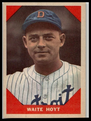 1960 Fleer Baseball Greats #69 Waite Hoyt - Image 1 of 2