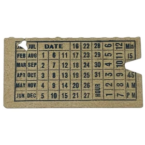 Vintage Tri City Railway Co. Transit Ticket - Bild 1 von 2