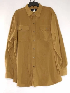 Camisa de Vestir Stone Creek Para Hombres XL Color Marrón Manga Larga Con Botones Multi Bolsillo - Imagen 1 de 4
