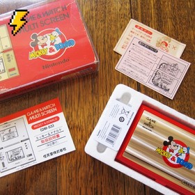 NINTENDO Mickey & Donald Game & Watch (DM-53) in Excellent Condition