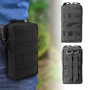 Bolso táctico Molle EDC cinturón cintura riñonera multiusos teléfono bolsa utilitaria - Imagen 1 de 14