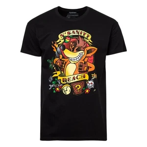 Crash Bandicoot Biker Tee T-Shirt XXL - Bild 1 von 4