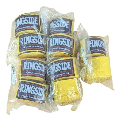 Ringside Boxing Handwraps Yellow Gold MMA Mexican Hand Wraps 180" (5 Pairs) - Image 1 of 4