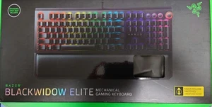 Razer BlackWidow Elite Mechanical Keyboard JP Black Used - Picture 1 of 3
