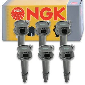6 pcs NGK Ignition Coil for 2006-2011 Mercury Milan 3.0L V6 - Spark Plug ee - Picture 1 of 5