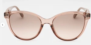 SALVATORE FERRAGAMO SF1073S 278 Sunglasses Nude Frame Rose Grey 54mm FREE Ship - Picture 1 of 11