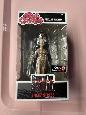 Funko Rock Candy DC Escuadrón Suicida Encantadora 5" Figura Vinilo Gamestop Exclusivo Foto 1 de 4
