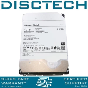 WD 0F30141 12TB ISE SATA 6Gbps 4Kn 7.2k Hard Drive HUH721212ALN600 - Afbeelding 1 van 3