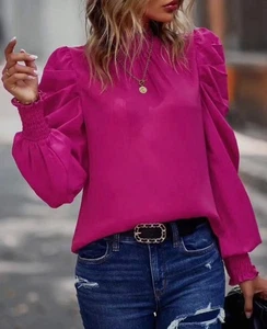 Blusa rosa brillante Mss - Imagen 1 de 6
