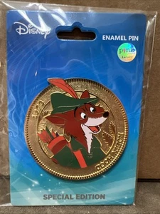 Disney PALM Robin Hood Coin Jumbo Pin Special Edition 300 - Picture 1 of 1