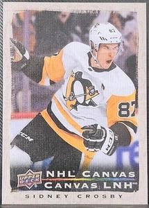 2020-21 Upper Deck Tim Hortons Sidney Crosby NHL Canvas C-15 - Bild 1 von 2