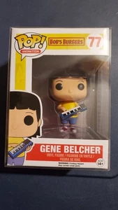 Funko Pop Gene Belcher #77 Bob's Burgers Vaulted w/Protector - Picture 1 of 9