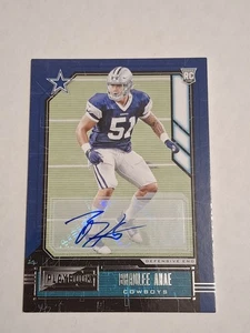 2020 BRADLEY ANAE PANINI PLAYBOOK AUTOGRAPHED AUTO ROOKIE CARD RC #163 COWBOYS  - Picture 1 of 2