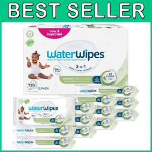 Salviette per bambini pure e delicate, 12 confezioni, ipoallergeniche - Foto 1 di 11