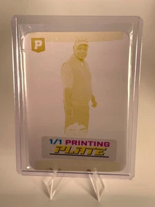 Cheech Marin 2025 Leaf Metal Pristine Auction Collection Yellow Plate 1/1 - Picture 1 of 2