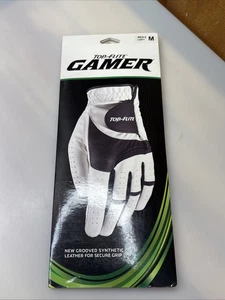 Top Flite Gamer Golfhandschuh Herren Medium links Kunstledergriff Neu - Bild 1 von 2